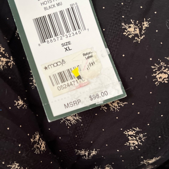 NWT LRL Blouse Black Floral - Picture 10 of 10